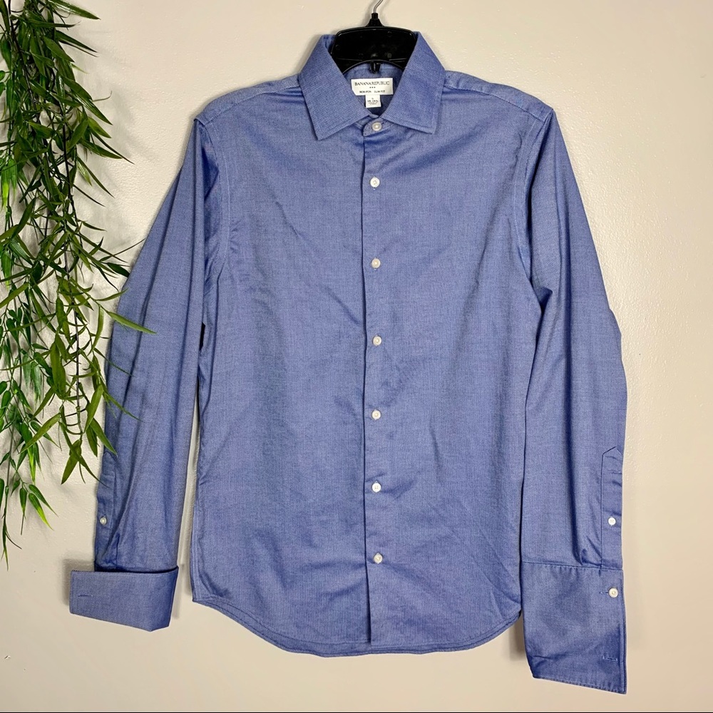 BOGO60% - MENS BANANA REPUBLIC BUTTON-DOWN